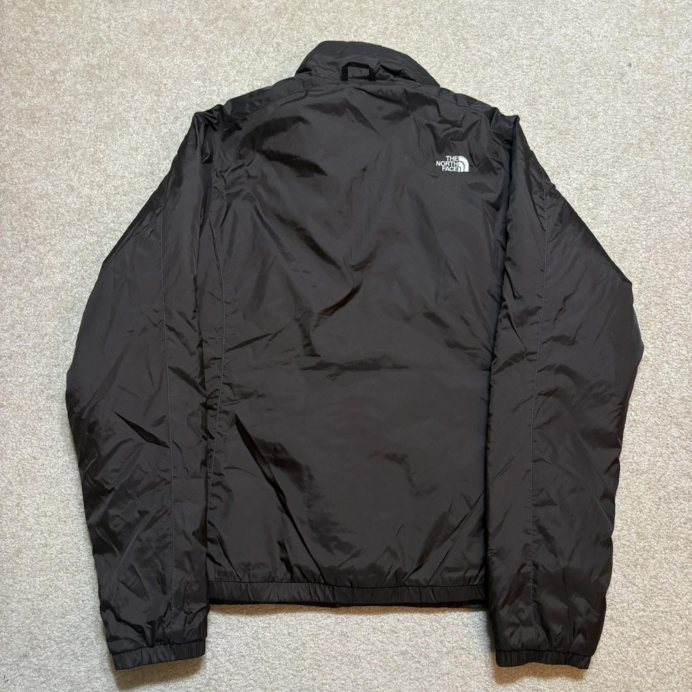 The North Face Puffer Jacket Womens Large Brown Nylon Insulated Full Zip Outdoor - Picture 4 of 11